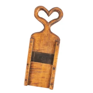 Cabbage Cutter Featuring Pierced Heart, Kraut Board Inventory Thumbnail