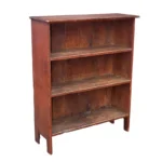 707-107_1_Bookcase,-Red-Paint,-Cutout-Base