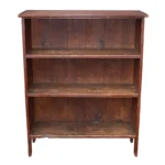 707-107_2_Bookcase,-Red-Paint,-Cutout-Base