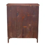 707-107_4_Bookcase,-Red-Paint,-Cutout-Base