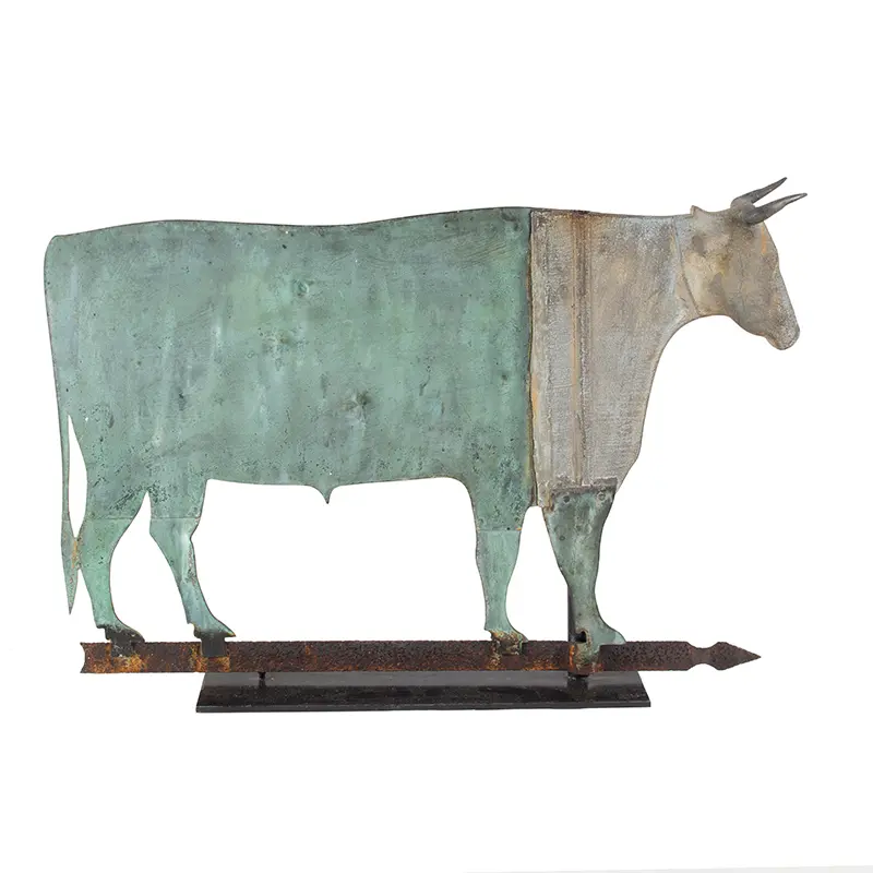 Steer Weathervane, Attributed to J. Howard & Co.