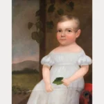859-119_2_Portrait-of-Child-with-Rabbit,-Isaac-Weatherbee