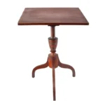 859-124_2_Candlestand,-NH,-Spider-Leg,-Reeded,-Red-Stain