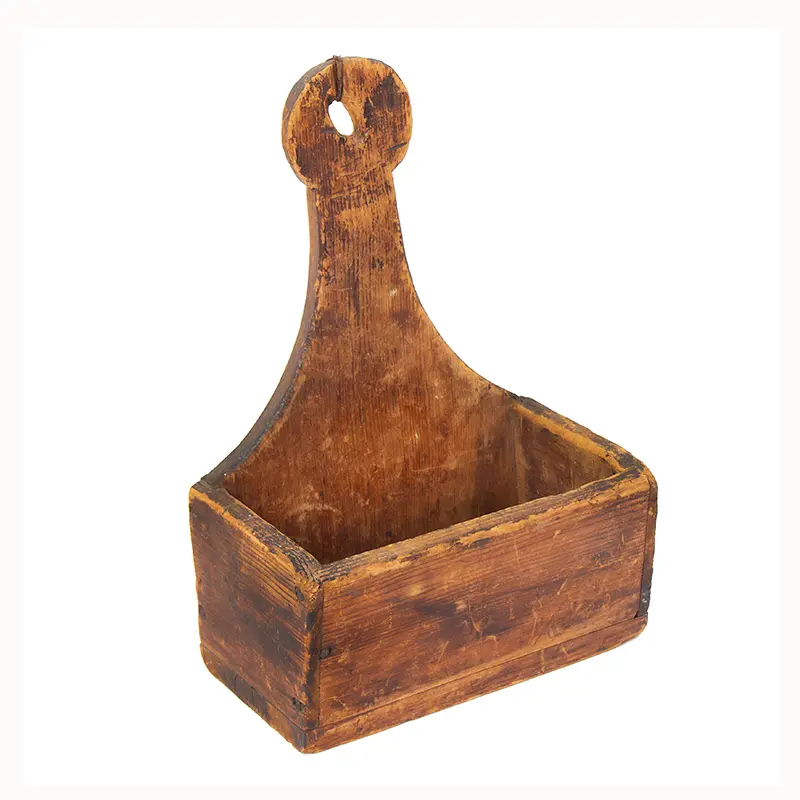 Wallbox Featuring Lollipop-Shape Handle Backboard, Wall Candlebox